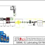 स्वचालित 500ML-5L चिकनाई तेल भरने लाइन